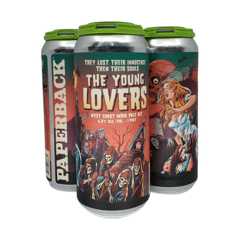 Paperback Brewing Co. The Young Lovers West Coast IPA Beer 4-Pack - ForWhiskeyLovers.com