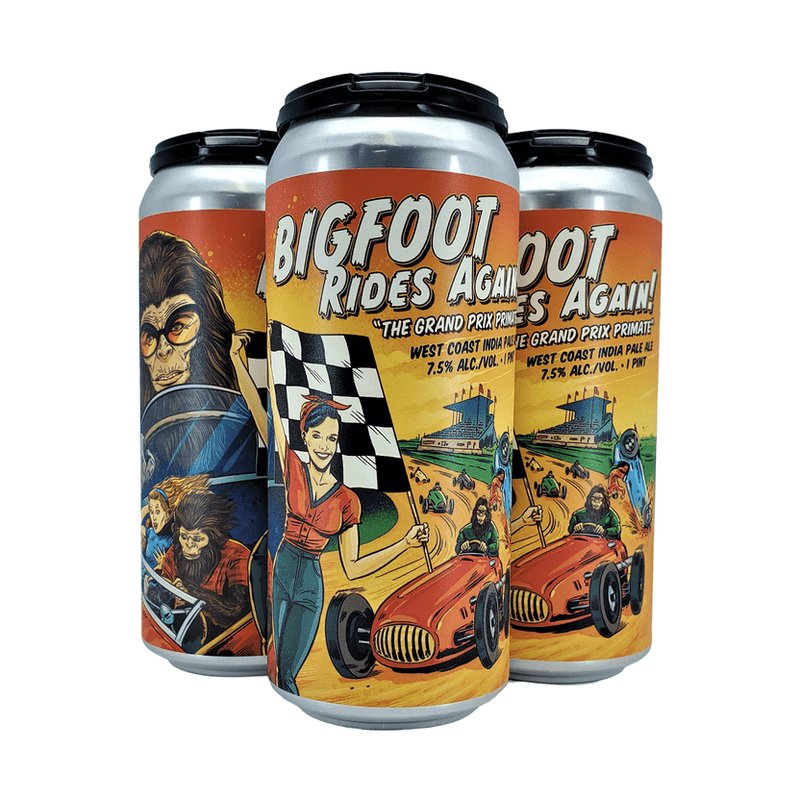 Paperback Brewing Co. Bigfoot Rides Again West Coast IPA Beer 4-Pack - LoveScotch.com