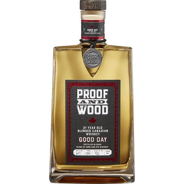 Proof and Wood 'Good Day' 21 Year Old Blended Canadian Whiskey - LoveScotch.com