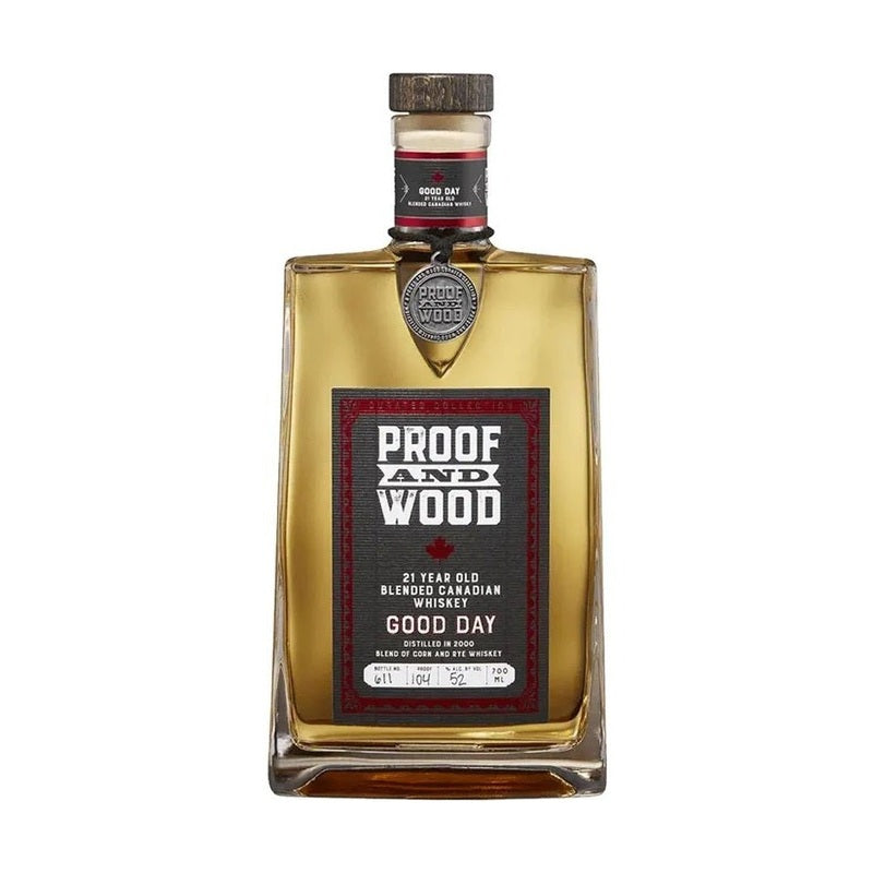 Proof and Wood 'Good Day' 21 Year Old Blended Canadian Whiskey - LoveScotch.com