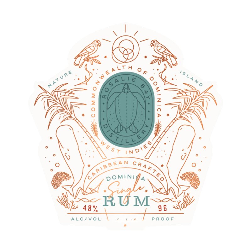 Raising Glasses Rum Rosalie Bay Dominican Small Batch 375ml - LoveScotch.com