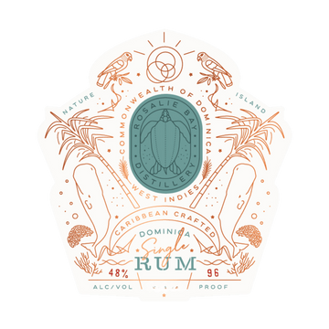 Raising Glasses Rum Rosalie Bay Dominican Small Batch 375ml - LoveScotch.com