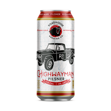 Roadhouse Brewing Co. Highwayman Pilsner Beer 6-Pack - ForWhiskeyLovers.com