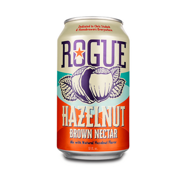 Rogue 'Hazelnut Brown Nectar' Ale Beer 6-Pack - ForWhiskeyLovers.com