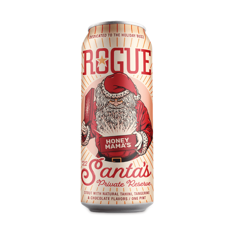 Rogue Santa's Private Reserve Stout Beer 4-Pack - ForWhiskeyLovers.com