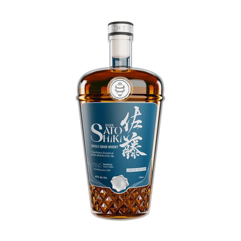 Sekk Sato Shiki 21 Year Old Single Grain Whiskey - LoveScotch.com