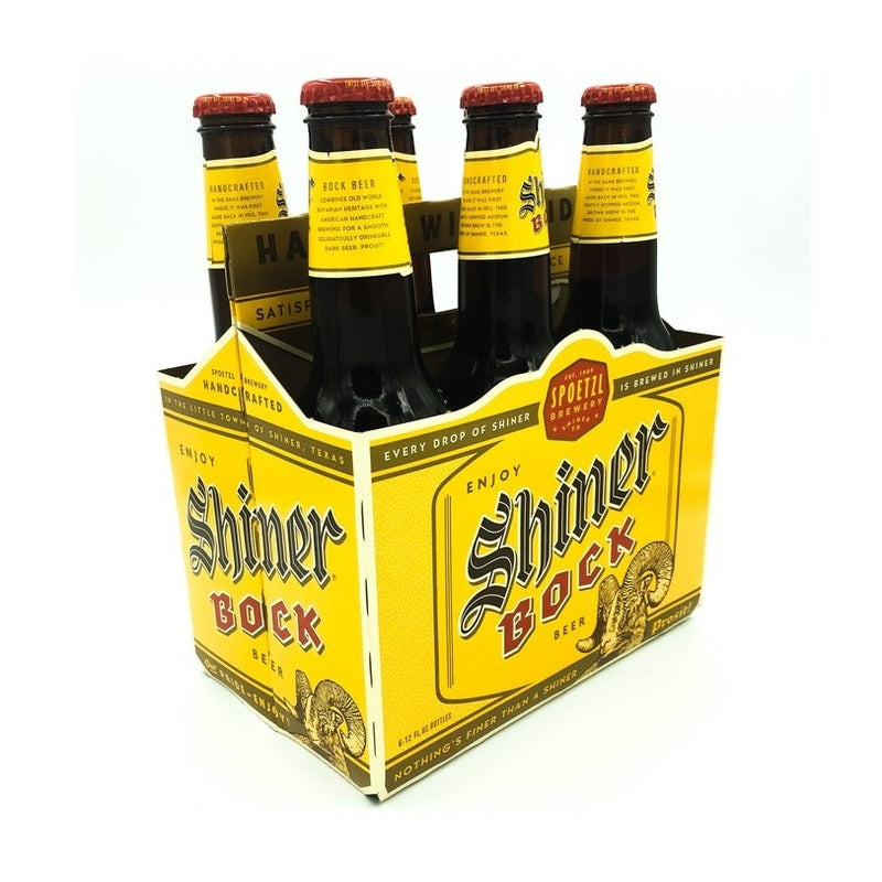 Shiner Bock Beer 6-Pack Bottle - LoveScotch.com