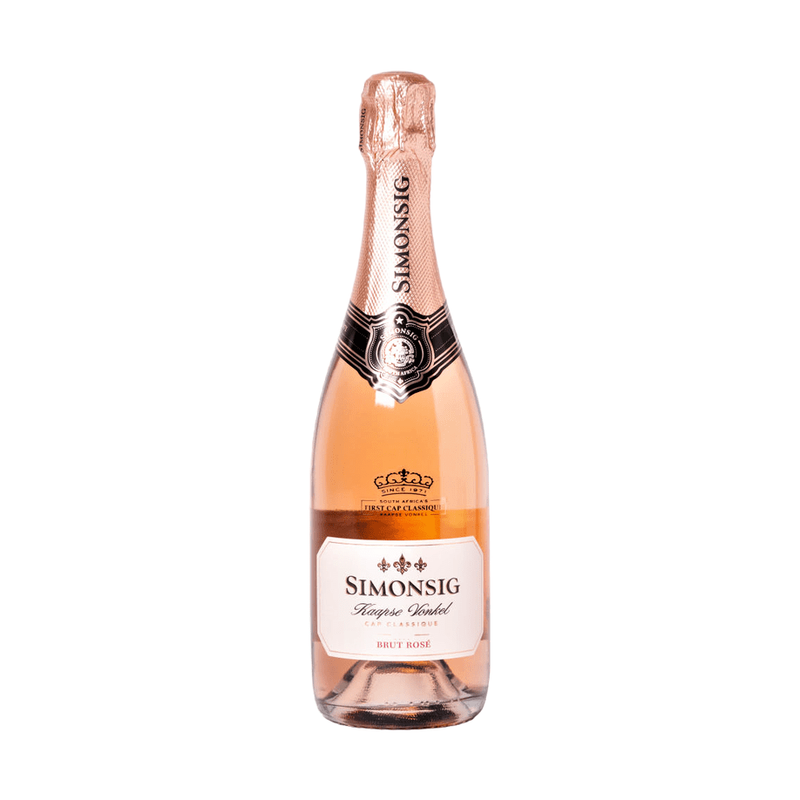 Simonsig Kaapse Vonkel Brut Rosé 2019 - LoveScotch.com