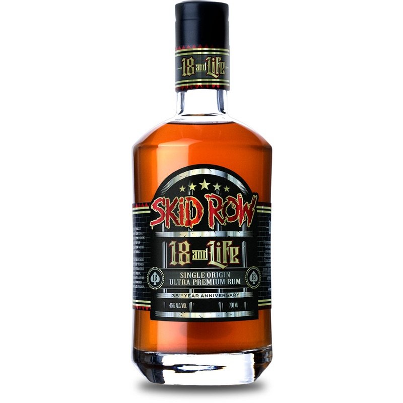 Skid Row '18 and Life' Ultra Premium Rum Pre-Order - LoveScotch.com 