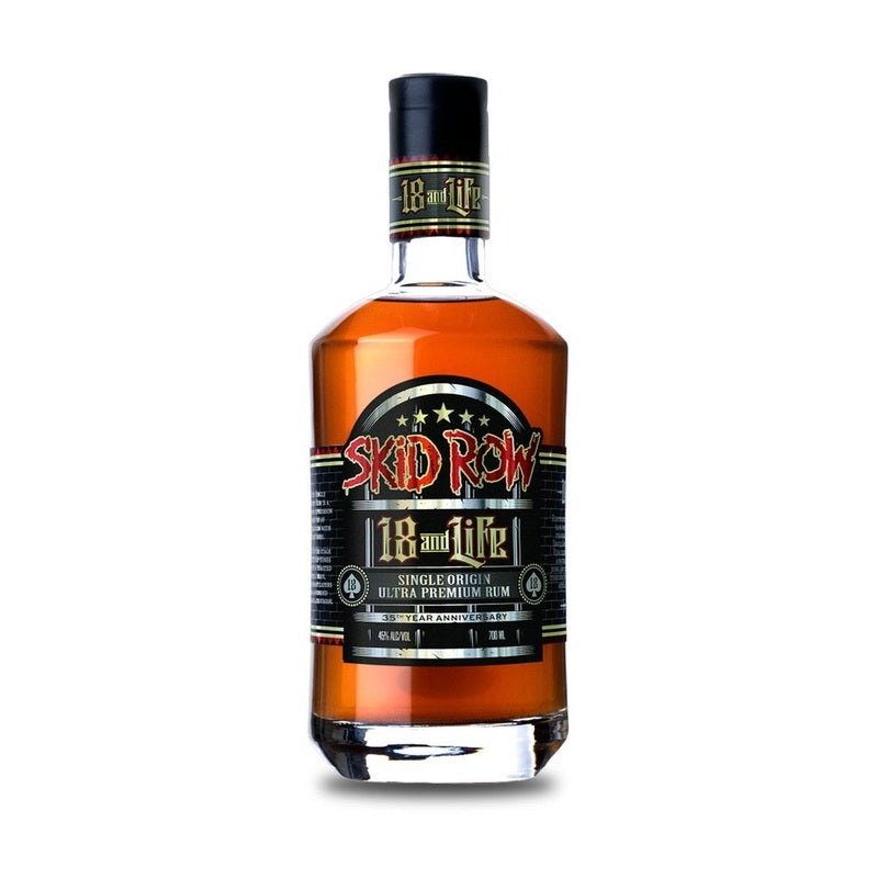 Skid Row '18 and Life' Ultra Premium Rum Pre-Order - LoveScotch.com