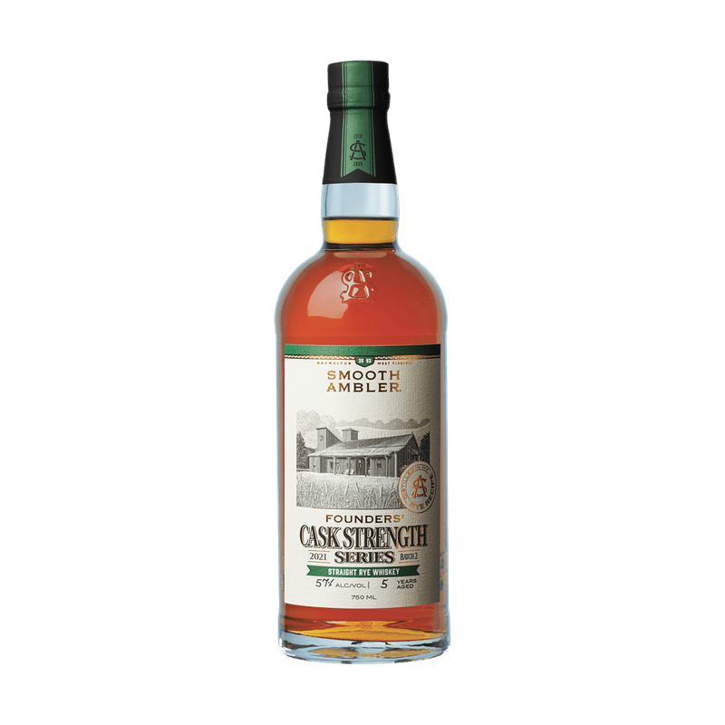 Smooth Ambler Founders' Cask Strength Series Straight Rye Whiskey - LoveScotch.com