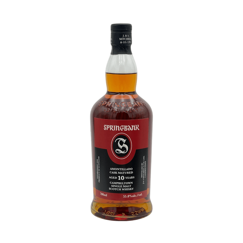 Springbank Amontillado Cask Matured 10 Year Old Single Malt Scotch Whisky - LoveScotch.com