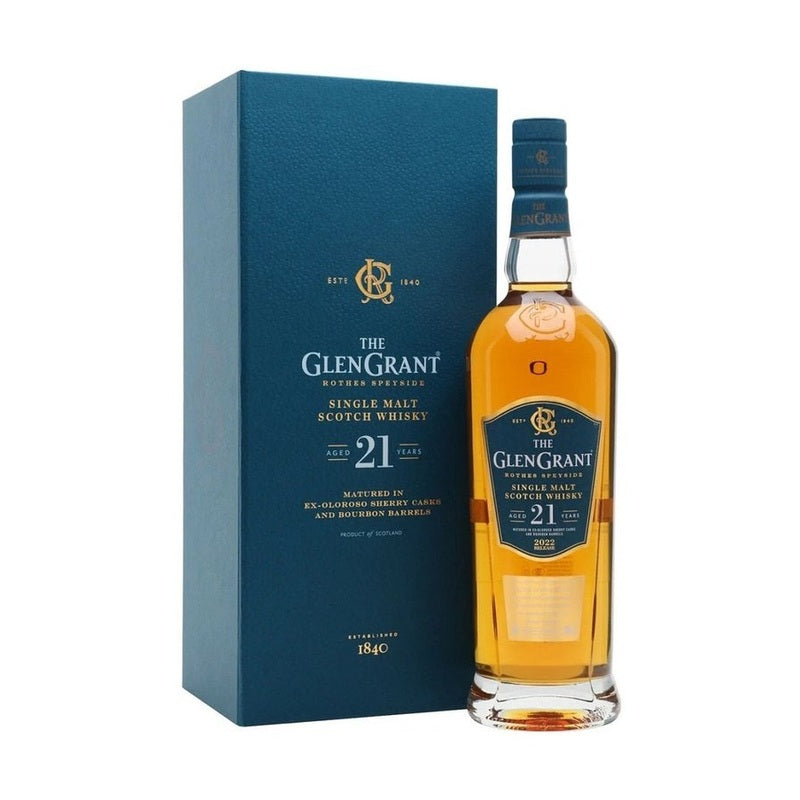 The Glen Grant 21 Year Old Single Malt Scotch Whisky - LoveScotch.com