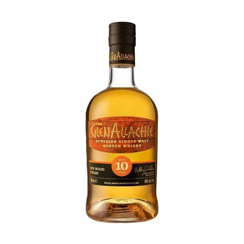 The GlenAllachie 10 Year Old Rye Wood Finish Speyside Single Malt Scotch Whisky - LoveScotch.com