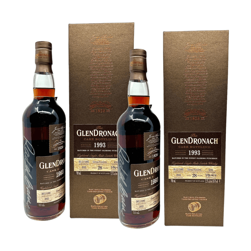 The Glendronach Cask #4195 Duo Pack - LoveScotch.com