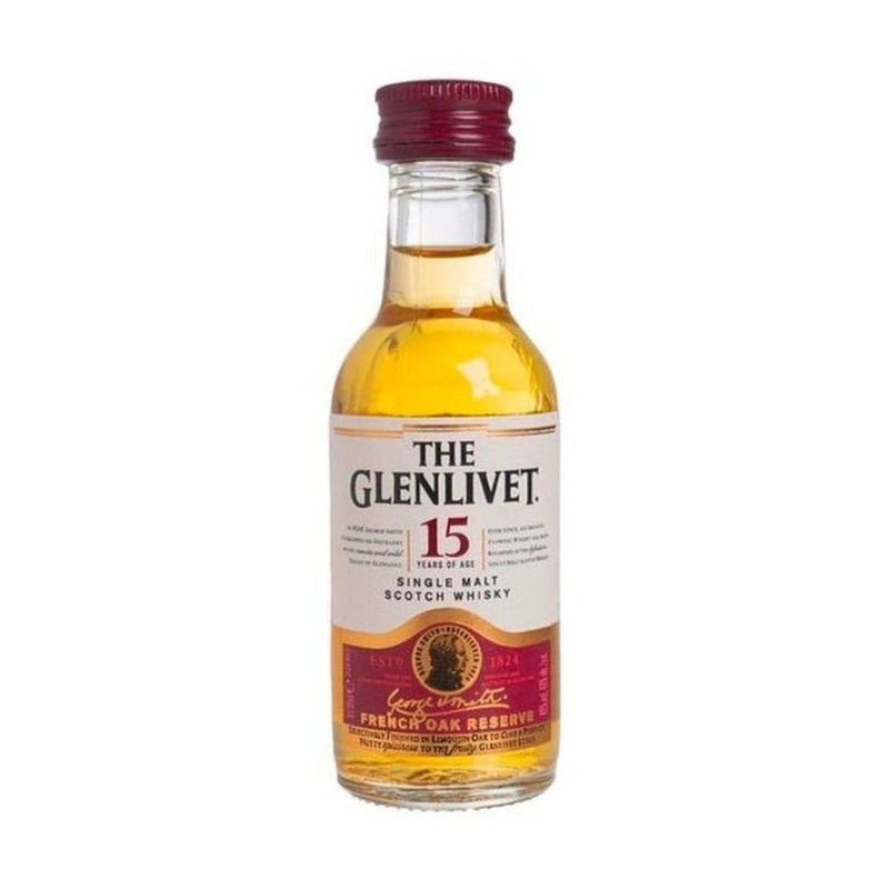 The Glenlivet 15 Year Old French Oak Reserve Single Malt Scotch Whisky 50ml - LoveScotch.com