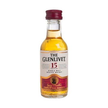 The Glenlivet 15 Year Old French Oak Reserve Single Malt Scotch Whisky 50ml - LoveScotch.com