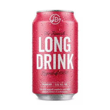 The Long Drink 'Cranberry' Flavored Gin 6-Pack - LoveScotch.com