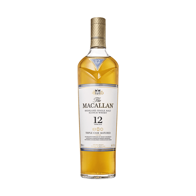 The Macallan 12 Year Old Triple Cask Matured Highland Single Malt Scotch Whisky - ForWhiskeyLovers.com