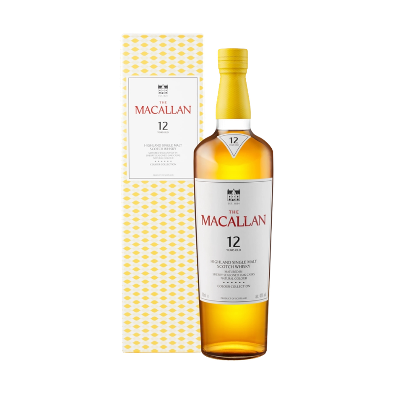 The Macallan 12 Year Old 700ml 未開封品 Macallan 12 Year Old Colour Collection 700ML - A1 Liquor