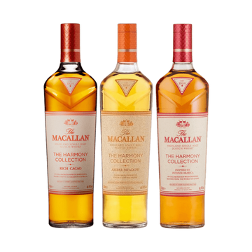 The Macallan Harmony Collection Bundle: Amber Meadow, Arabica, and Cacao - LoveScotch.com