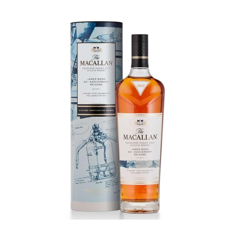 The Macallan James Bond 60th Anniversary Decade I Highland Single Malt Scotch Whisky - ForWhiskeyLovers.com