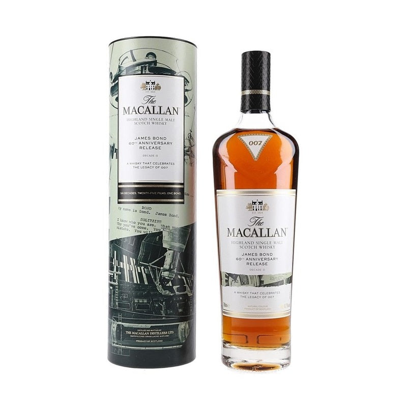 The Macallan James Bond 60th Anniversary Decade II Highland Single Malt Scotch Whisky - ForWhiskeyLovers.com