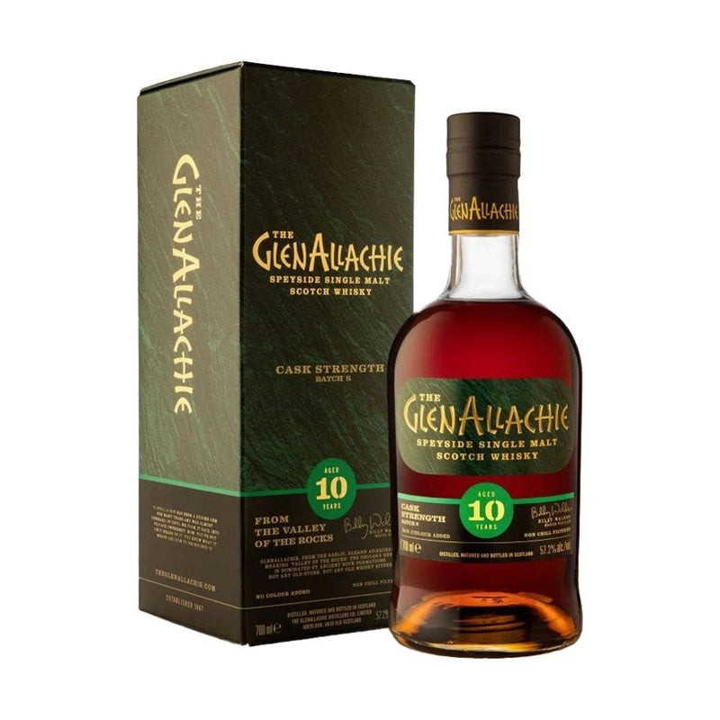 The GlenAllachie 10 Year Old Batch 8 Cask Strength Speyside Single Malt Scotch Whisky - LoveScotch.com