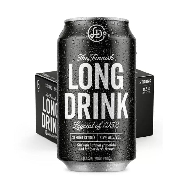 The Long Drink 'Strong Citrus' Flavored Gin 6-Pack - LoveScotch.com