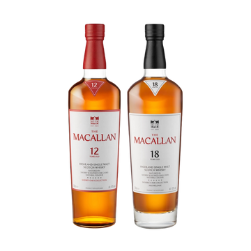 The Macallan Sherry 12 & 18 Bundle - LoveScotch.com