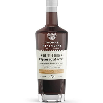 Thomas Ashbourne The After Hours Espresso Martini Cocktail 375ml - LoveScotch.com