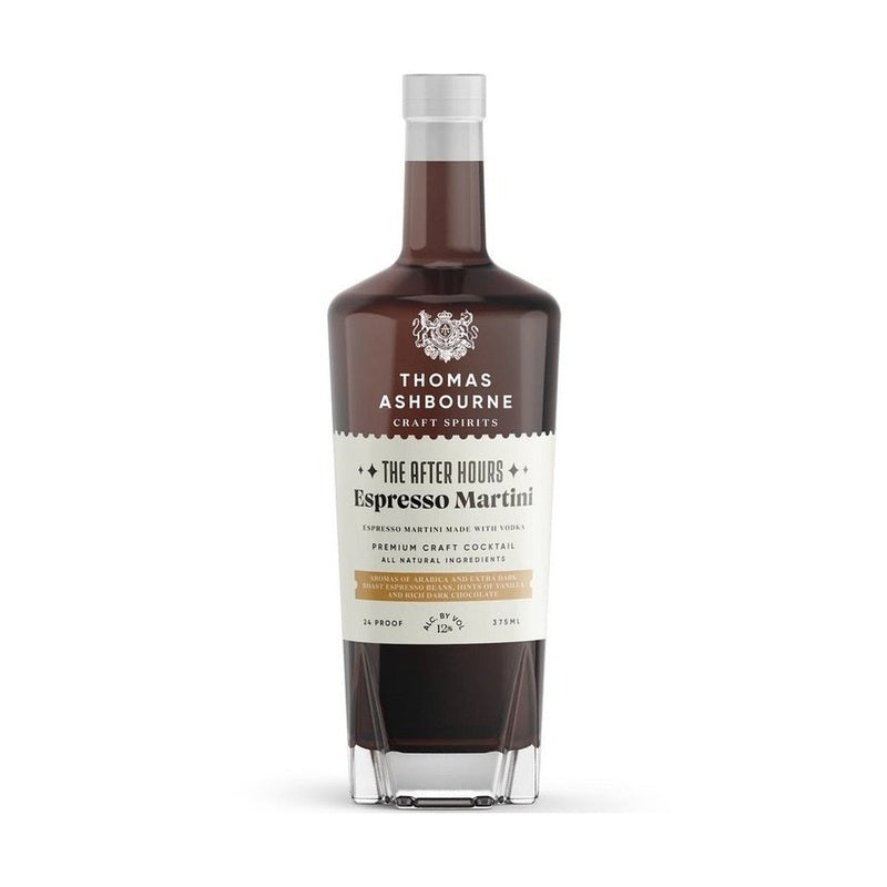 Thomas Ashbourne The After Hours Espresso Martini Cocktail 375ml - LoveScotch.com