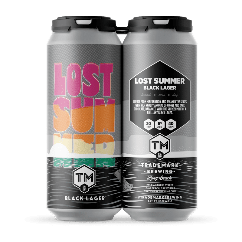 Trademark Brewing "Lost Summer" Black Lager - LoveScotch.com 