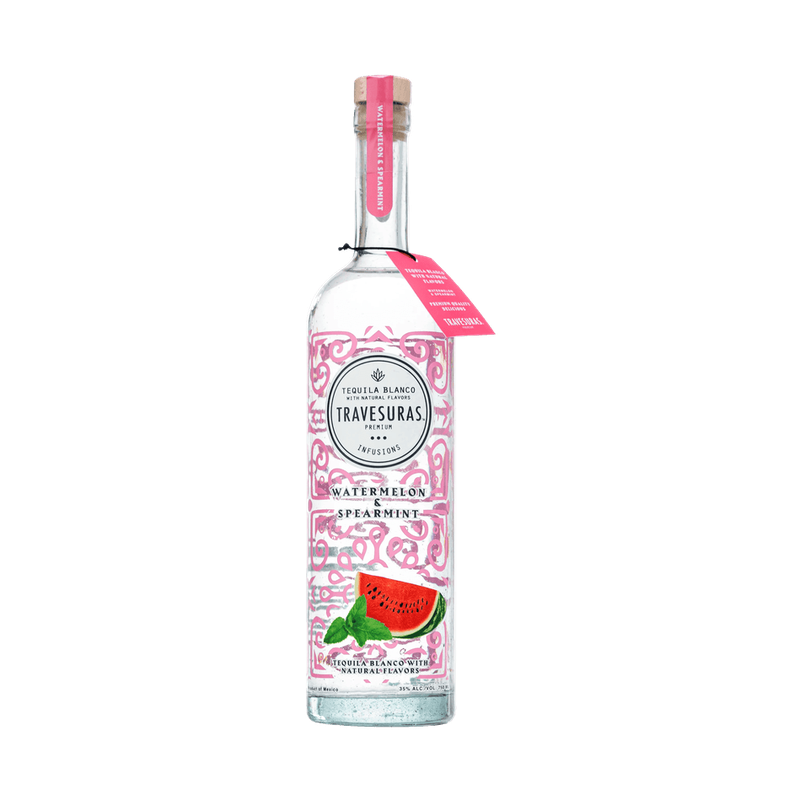 Travesuras Infusions Watermelon & Spearmint Blanco Tequila - LoveScotch.com