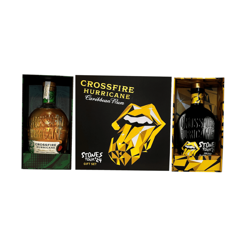 The Rolling Stones' Crossfire Hurricane Rum Gift Set - LoveScotch.com