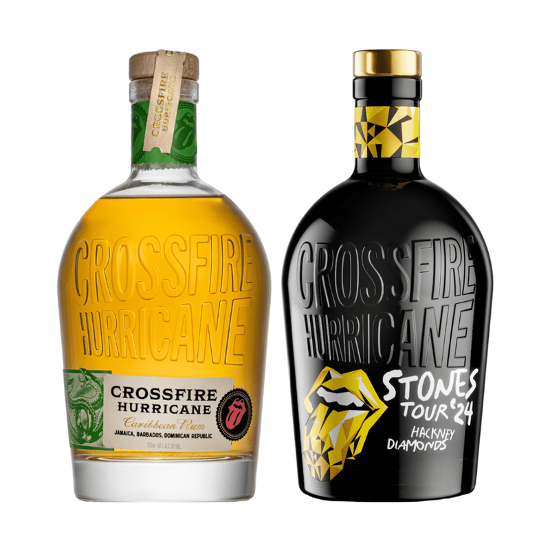 The Rolling Stones' Crossfire Hurricane Rum Gift Set - LoveScotch.com