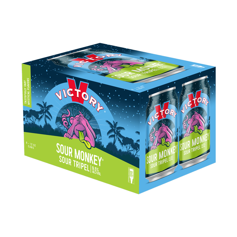 Victory 'Sour Monkey' Sour Tripel Beer 6-Pack - LoveScotch.com