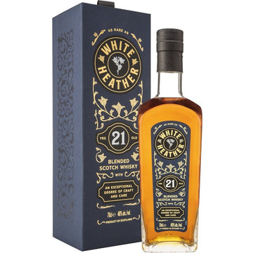 White Heather 21 Years Old Blended Scotch Whisky - LoveScotch.com
