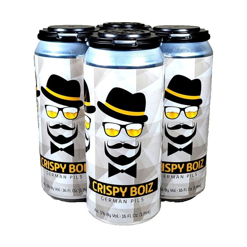 Wild Barrel Brewing 'Crispy Boiz' German Pilsner Beer 4-Pack - ForWhiskeyLovers.com