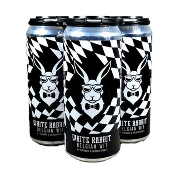 Wild Barrel Brewing 'White Rabbit' Belgian Wit Beer 4-Pack - LoveScotch.com