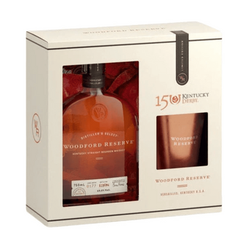 Woodford Reserve 150th Kentucky Derby Limited Edition Julep Cup Gift Set - LoveScotch.com