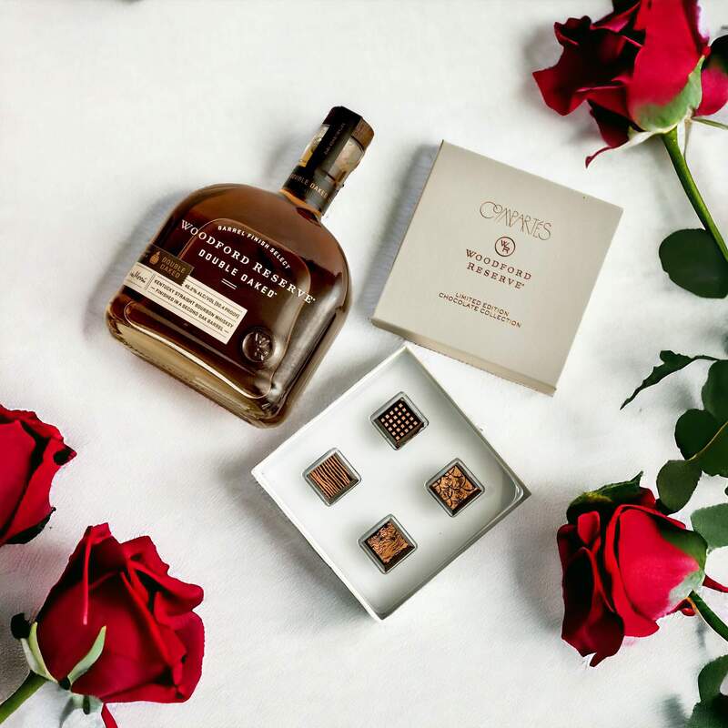 Woodford Reserve Double Oak x Compartes Chocolate Bundle - LoveScotch.com 