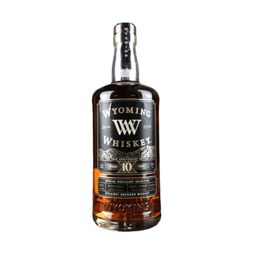 Wyoming Whiskey 10 Year Anniversary Edition Straight Bourbon - LoveScotch.com