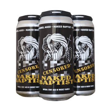 Epic Brewing Naked Baptist 'Censored' Imperial Stout Beer 4-Pack - LoveScotch.com