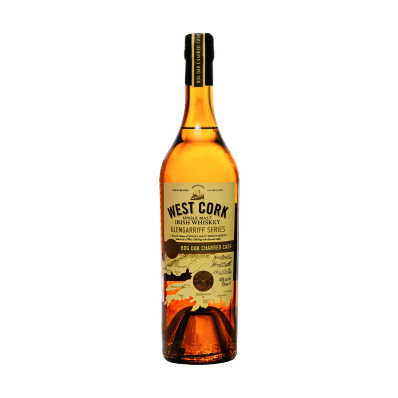 West Cork Glengarriff Bog Oak Charred Cask Single Malt Irish Whisky - LoveScotch.com
