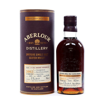 Aberlour 18 Year Old Single Cask First Fill Sherry Butt 2002 Speyside Single Malt Scotch Whisky - LoveScotch.com