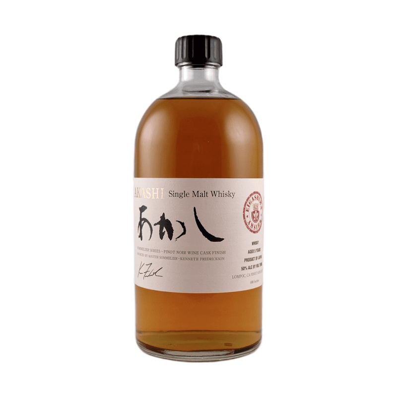 Akashi Sommelier Series Pinot Noir Finish White Oak Single Malt Whisky - LoveScotch.com