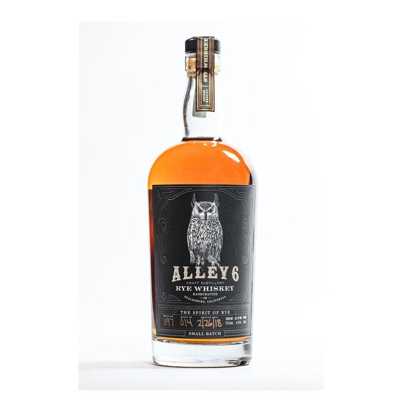 Alley 6 Small Batch Rye Whiskey - LoveScotch.com