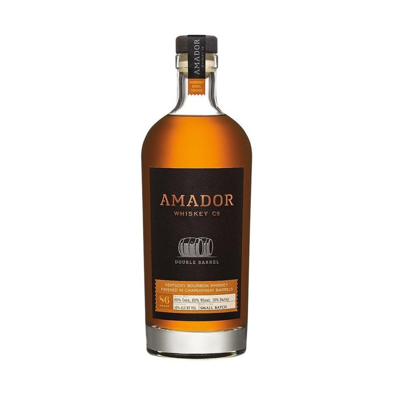 Amador Double Barrel Chardonnay Barrels Finish Kentucky Bourbon Whiskey - LoveScotch.com