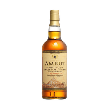 Amrut Peated Cask Strength Single Malt Indian Whisky - LoveScotch.com